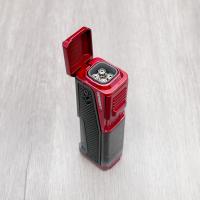 Honest Shakespeare Cigar Lighter - Red & Black (HON199)